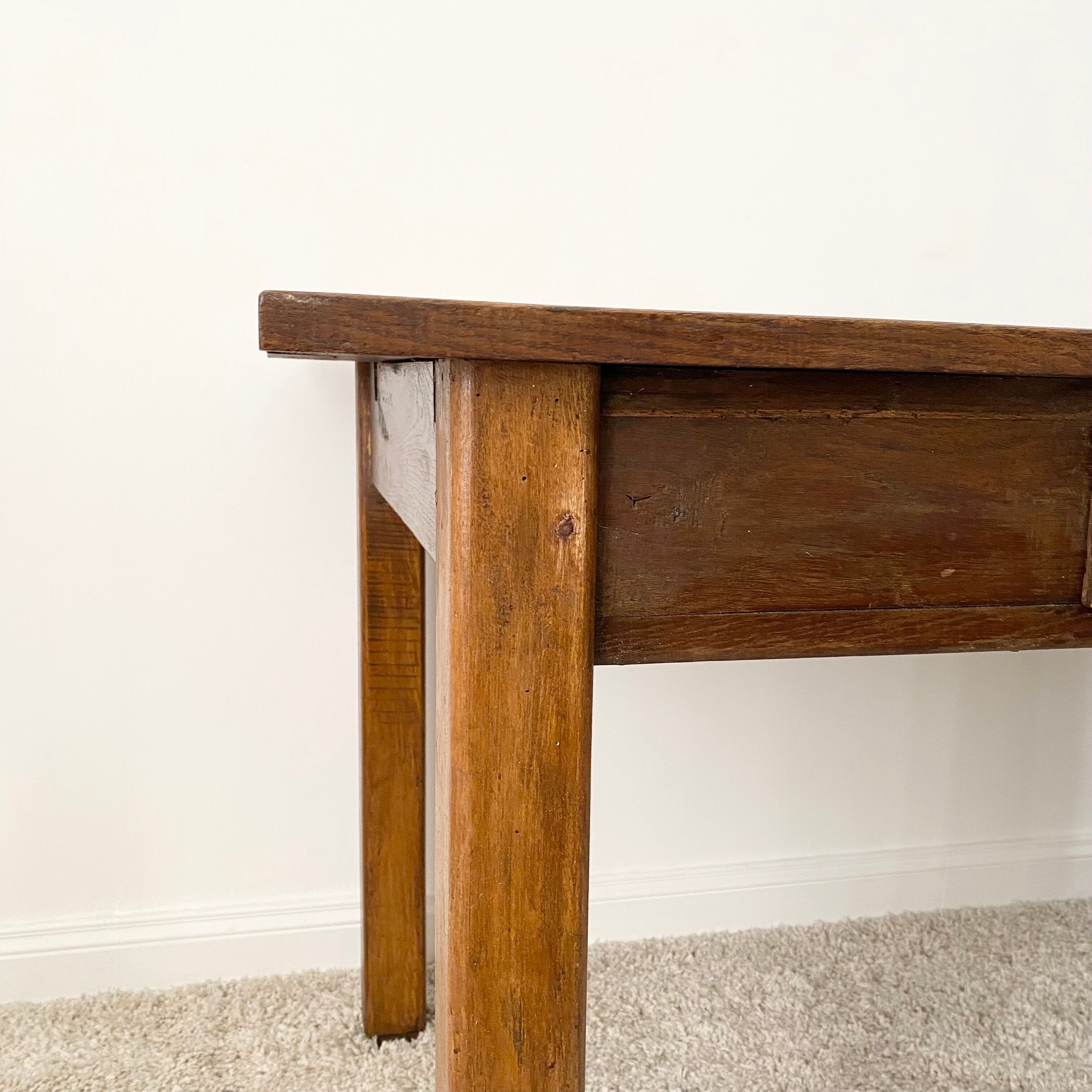 Brutalist farm table