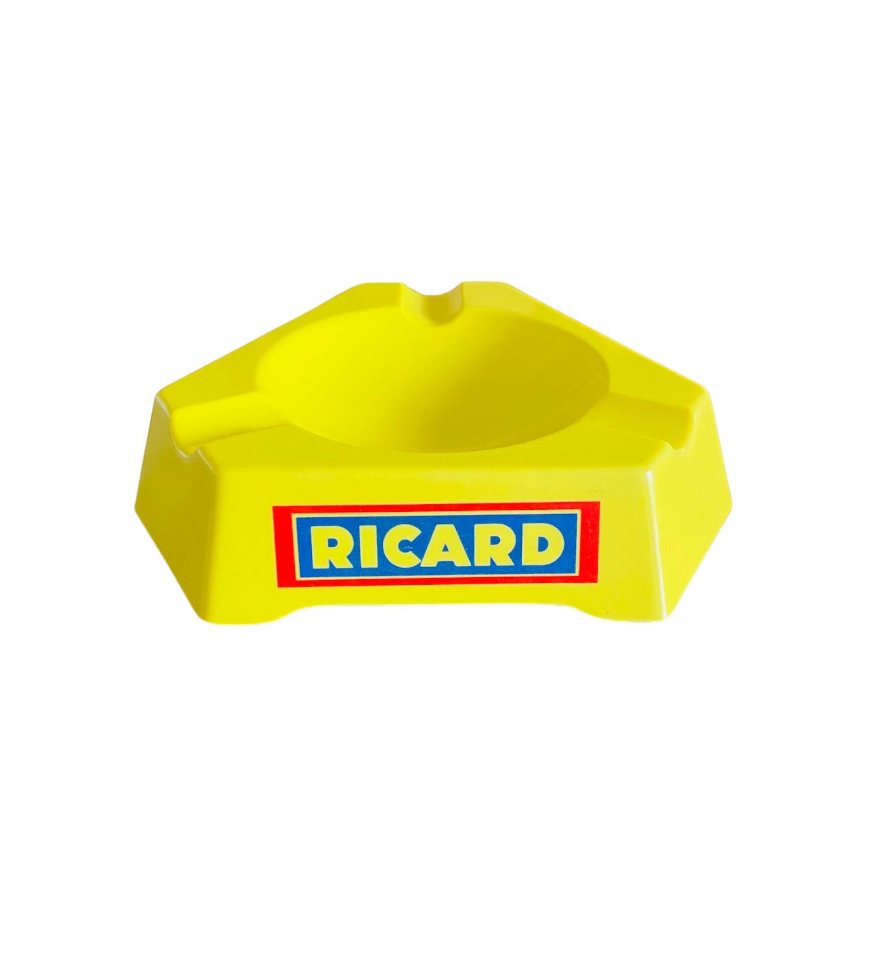 Cendrier vintage Ricard jaune