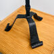 Hand-forged wrought iron candlestick stand, mid-20th century