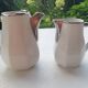 Pair of milk jug teapots