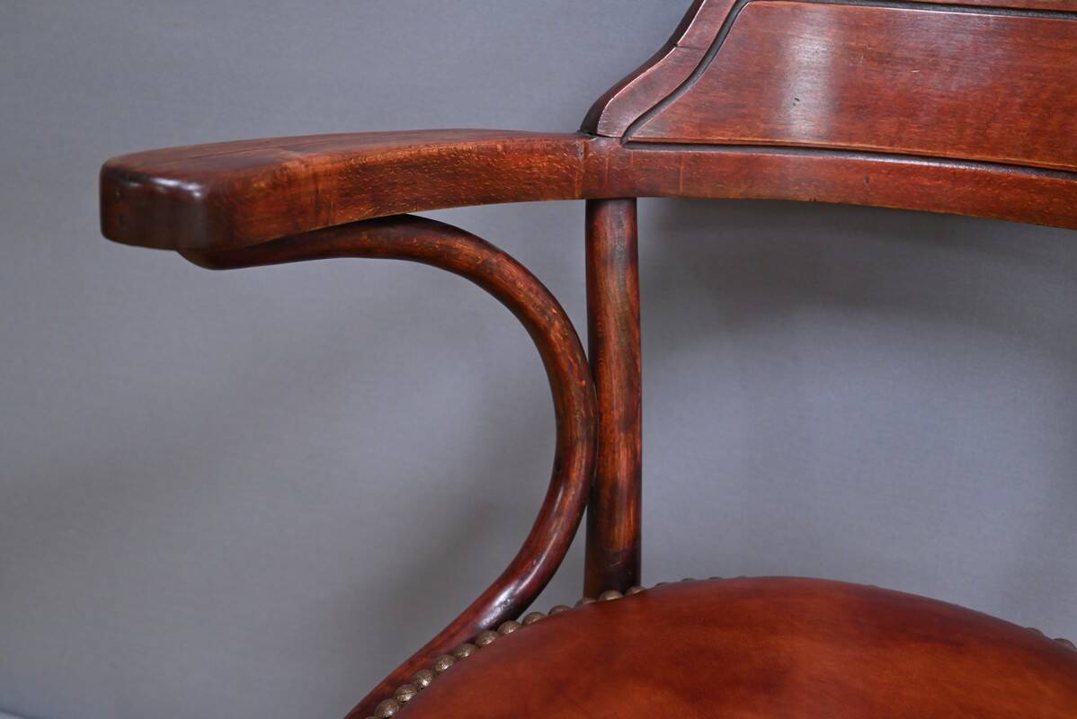 Stained Beech Office Chair  – 1930