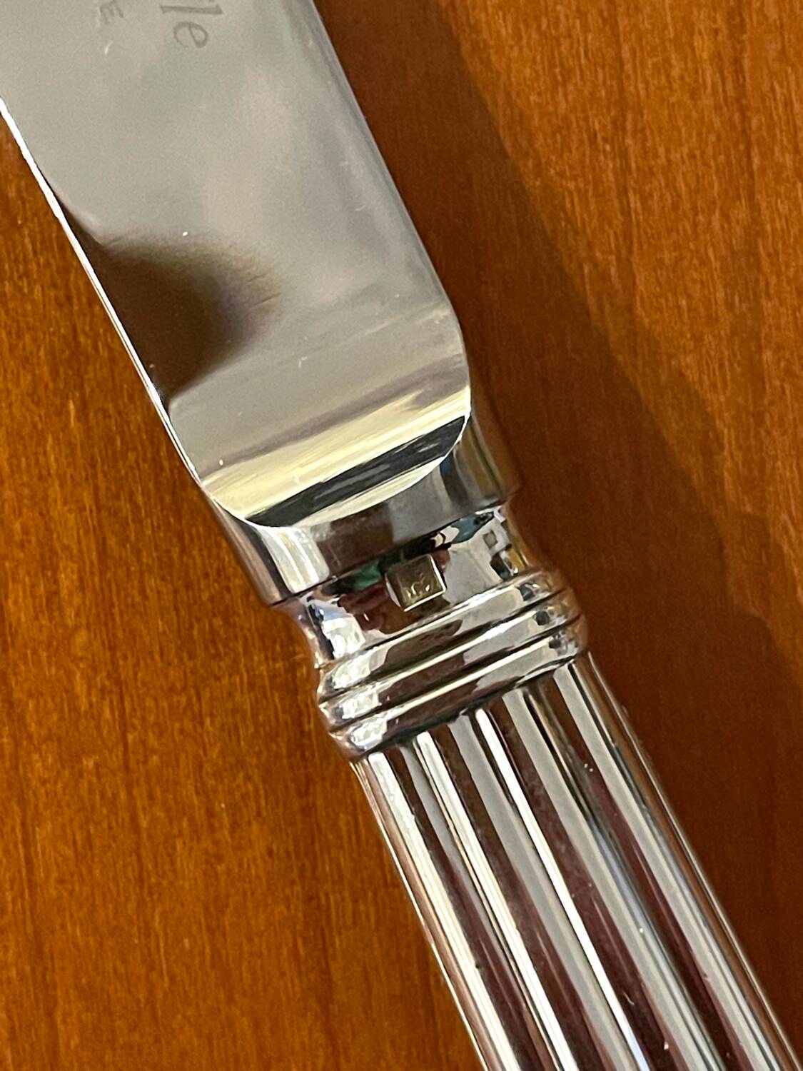 Christofle Aria cheese knife, very good condition