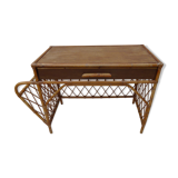 Rattan desk