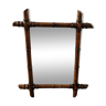 Miroir vintage style bambou