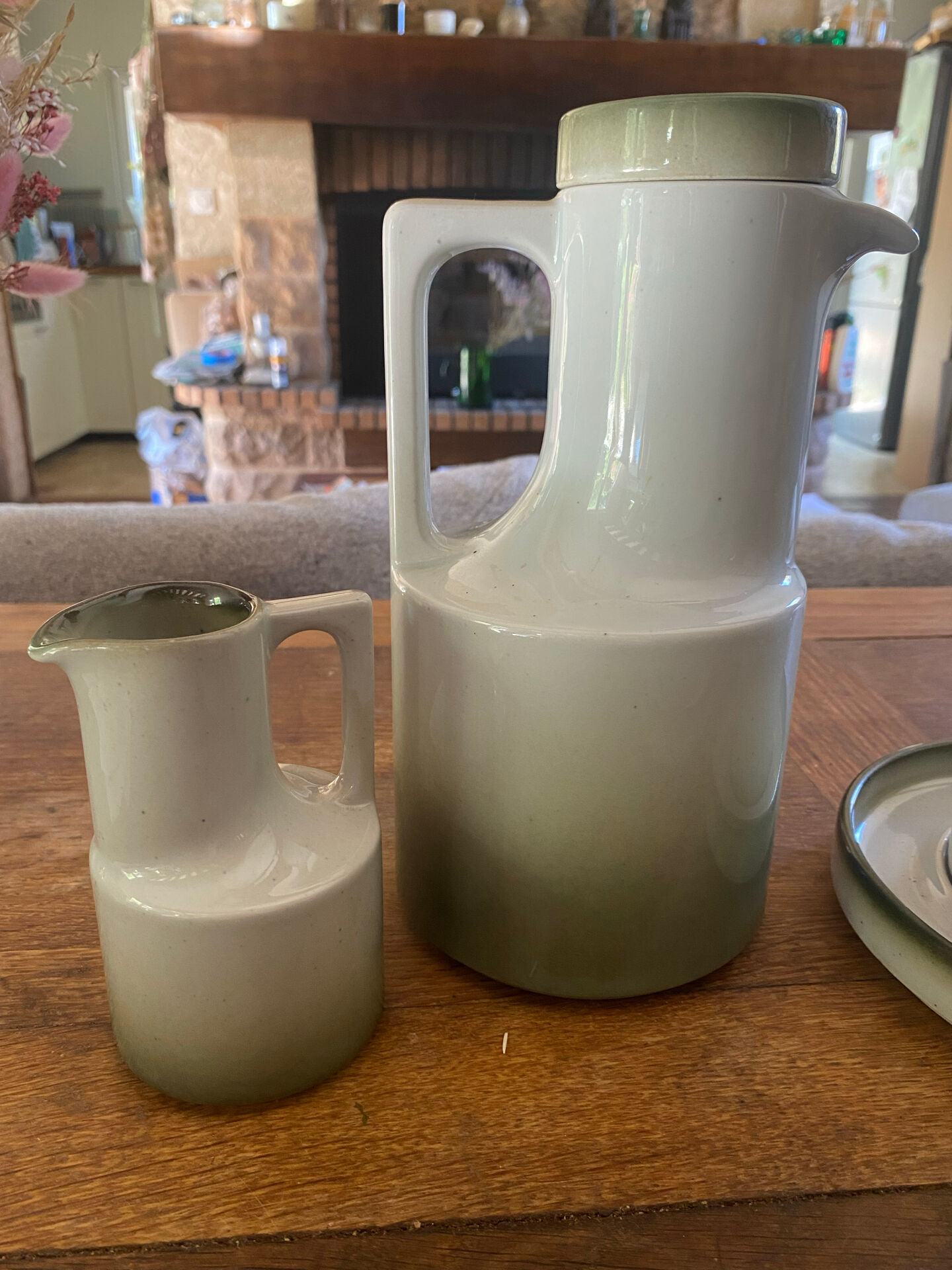 Service à café en grès de brenne