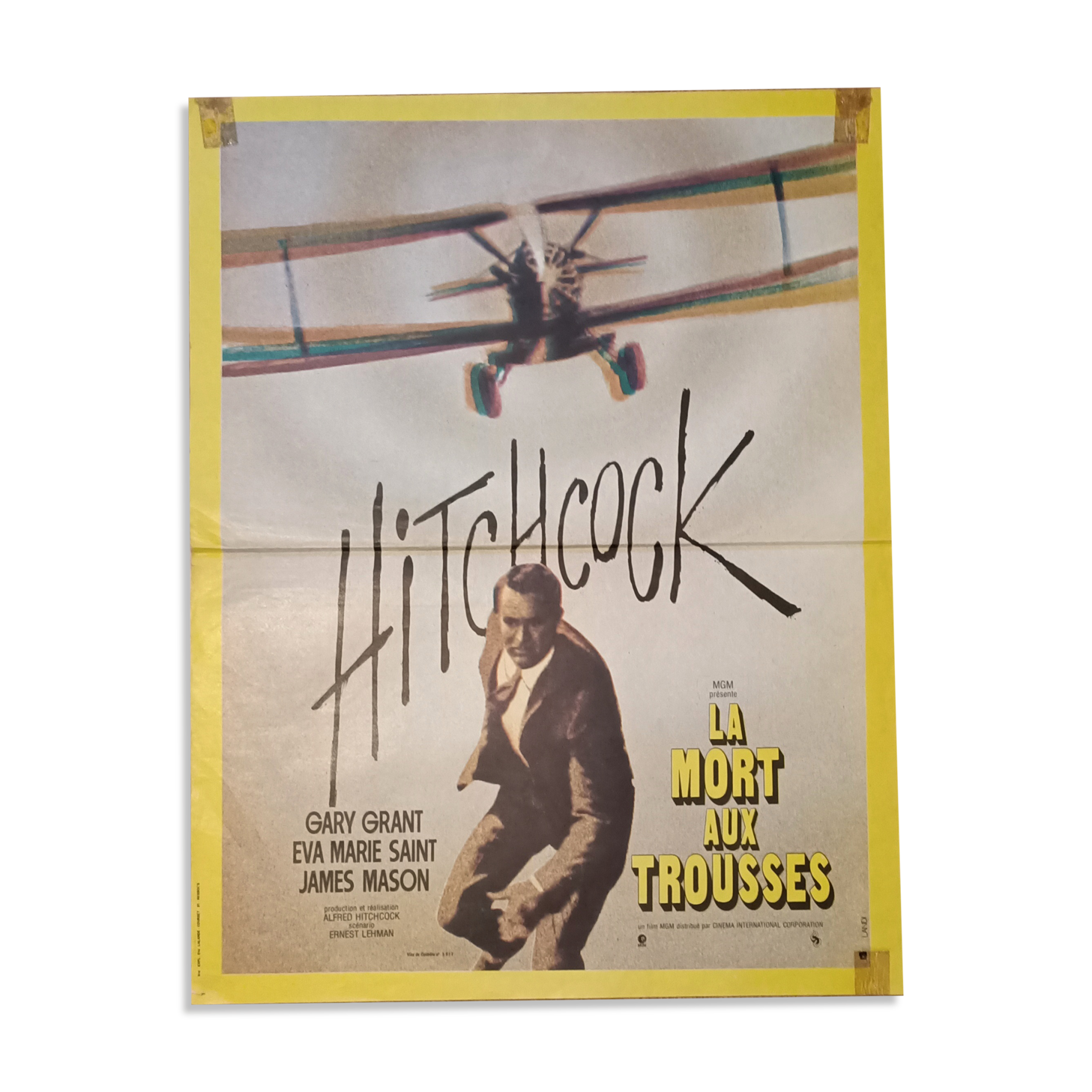 Hitchcock cinema poster