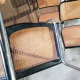 Series of 4 chairs Marcel Breuer Cesca b32