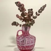 Italian carafe made of blown glass