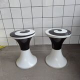 Paire de tabourets TAMTAM Stamp