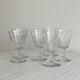 6 glass stemware glasses
