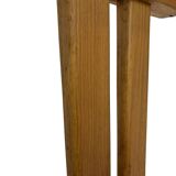 Vintage shaker dining table in oak minimalist design 70's