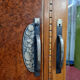 Art Deco period wardrobe in magnifying glass circa circa 1925-1930