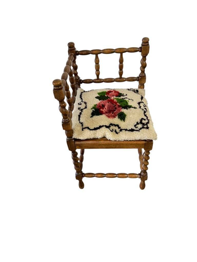 Chaise d'angle vintage / chaise d'angle / chaise d'appoint