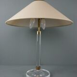 Vintage plexiglass table lamp