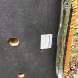 Strafor chair 70s skaï orange