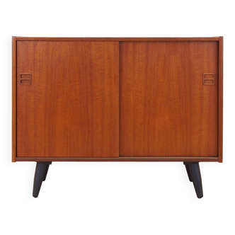 Teak cabinet, Danish design, 1970s, production: Denmark