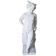 Statue de jardin en pierre reconstituée représentant un jeune faune