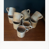 Set 10 stoneware cups