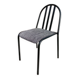 Black metal chair Mallet Stevens