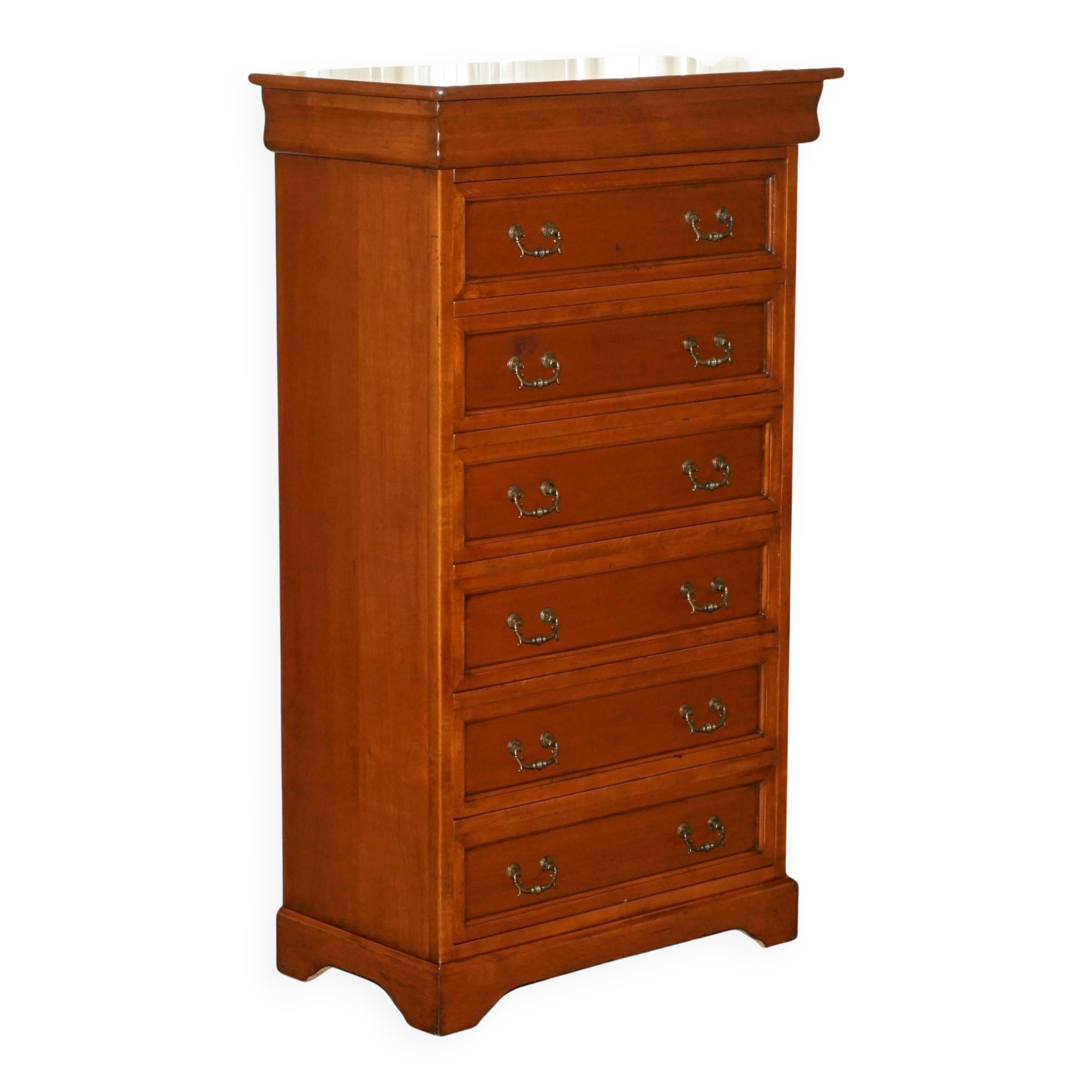 Large tall drawer unit Consorzio Mobili in cherry wood