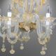 Venetian lustre in Murano glass and gold leaf
