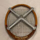 Vintage wooden tennis racket Snauwaert – International Club “Gol”