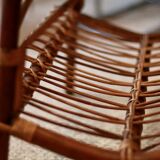 Rattan coffee table