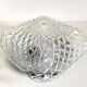 Wall lamp glass and steel ceiling light 1950s