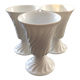 Set of 3 porcelain coffee bowls