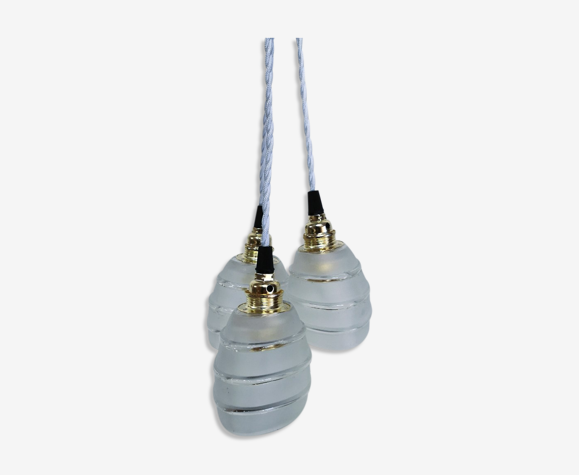 Set of 3 old vintage globe ma dull walkman