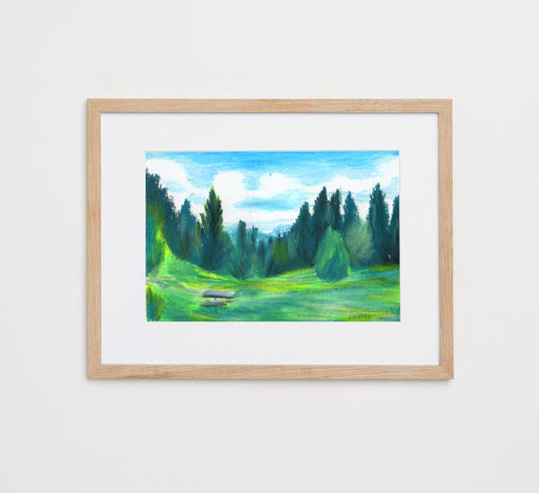 Dessin original ''Le Vercors