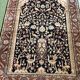 Hand made wool and silk rug-152x91cm