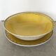 duo old service dishes in lantled porcelain