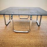 Italian design coffee table, Bauhaus style, 70s