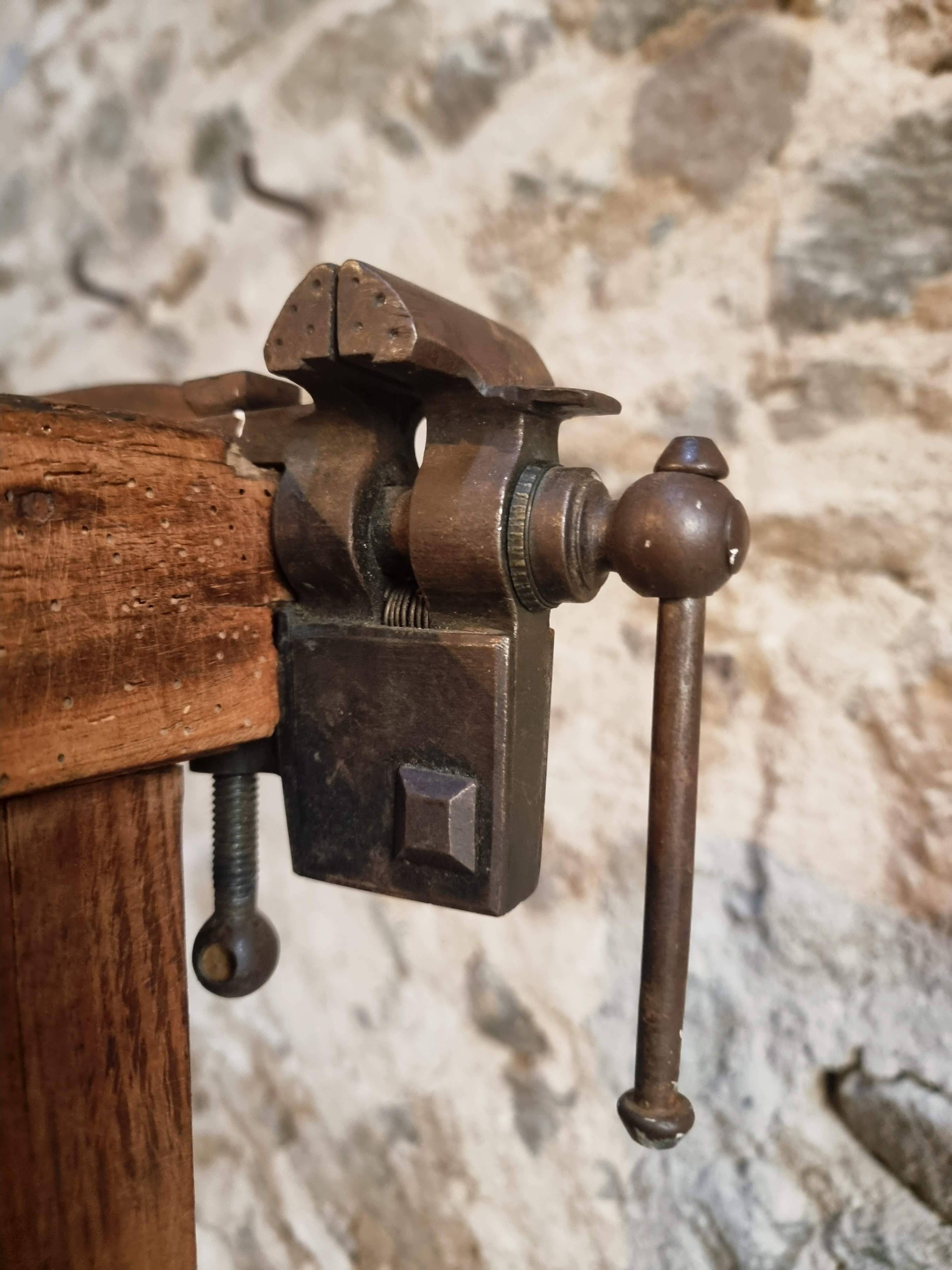 French watchmaker's workbench – around 1900–1920