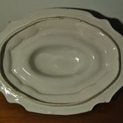 Vegetable soup tureen lid Moustiers 18th century South France