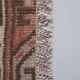 Vintage handmade Turkish rug 137x246 cm