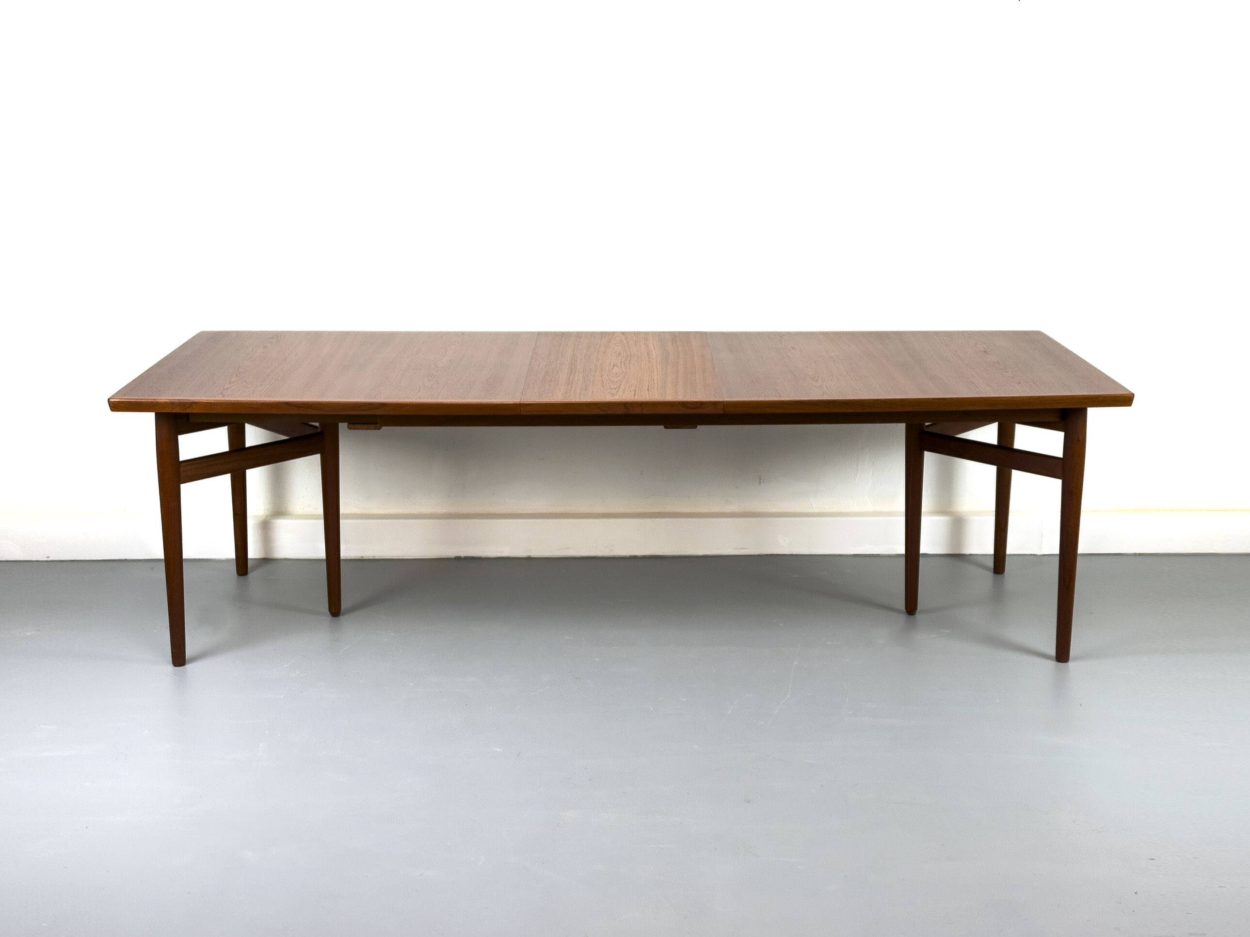 Model 201 Teak Dining Table by Arne Vodder for Sibast, 1960s