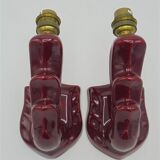 Pair of art deco sconces