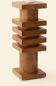 Mango wood candlestick
