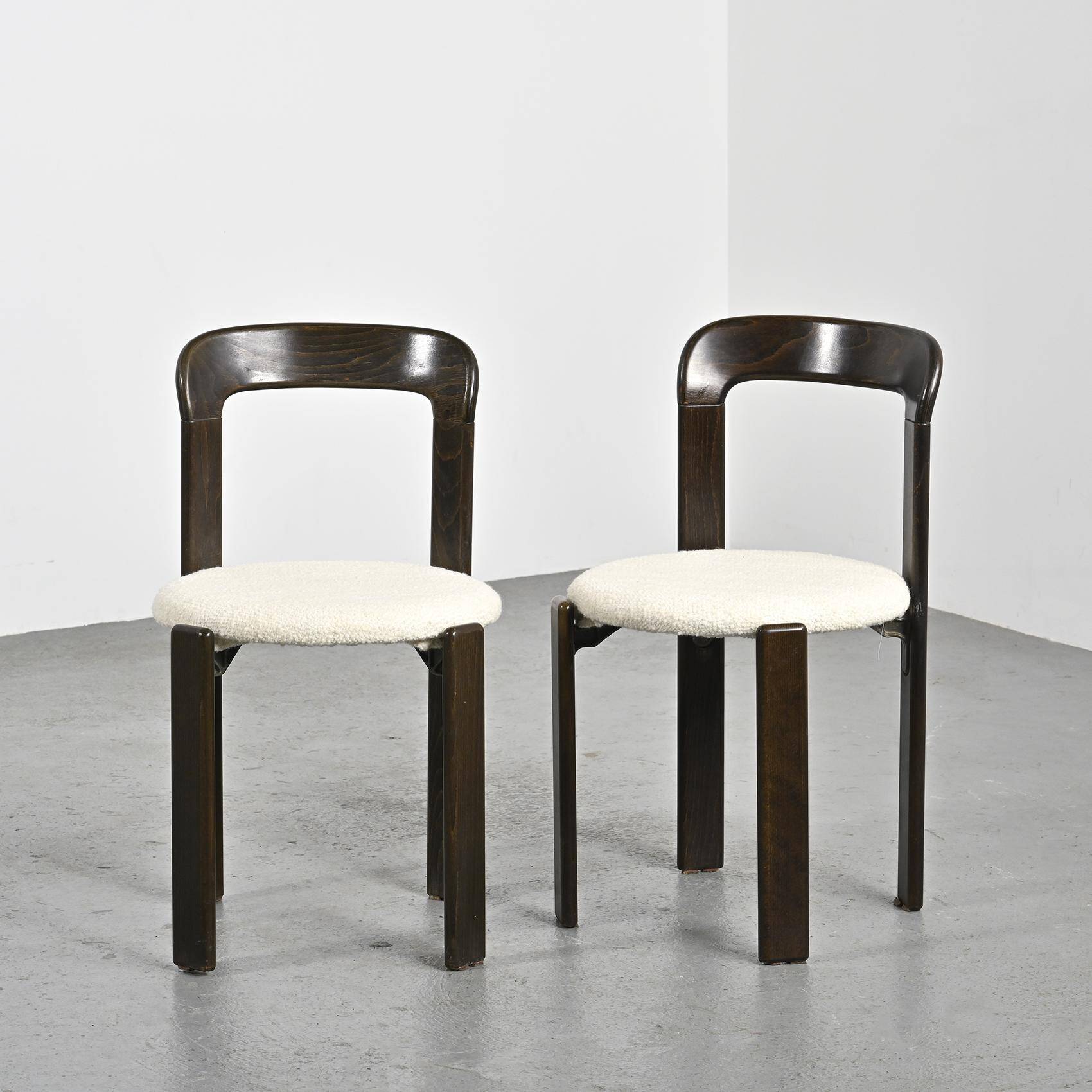 Pair of chairs by Bruno Rey, circa 1971