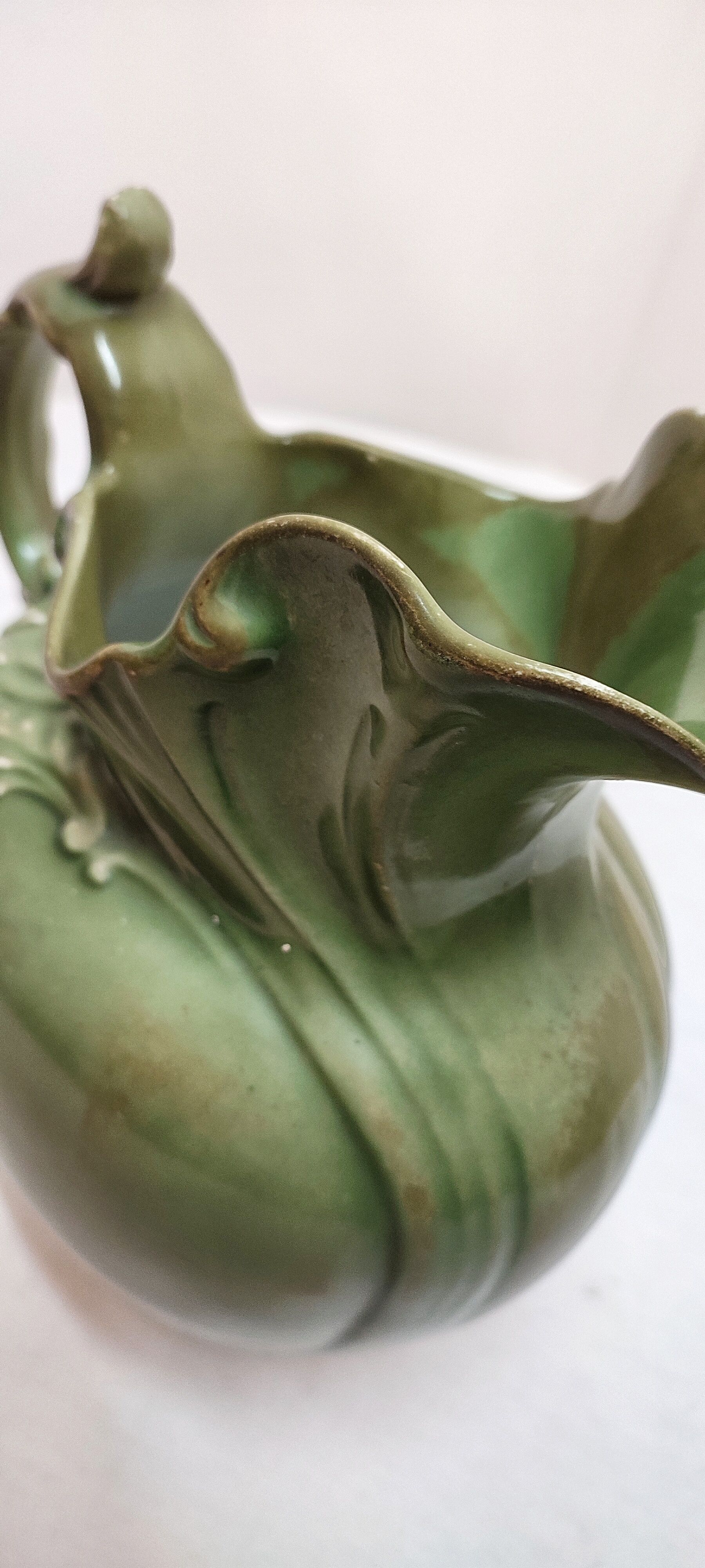 Pichet en céramique « Art Déco » « Royal Doulton ». Royaume-Uni années 1920