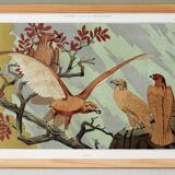Poster “Eagles”, after an Art Nouveau lithograph from 1897