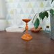 Vintage turned wooden candle holder