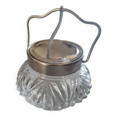 Vintage sugar bowl, jam jar