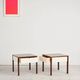Pair of bedside tables by Florence Knoll, United States, 1960s