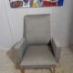 Pair of vintage chairs from the 50s compass feet