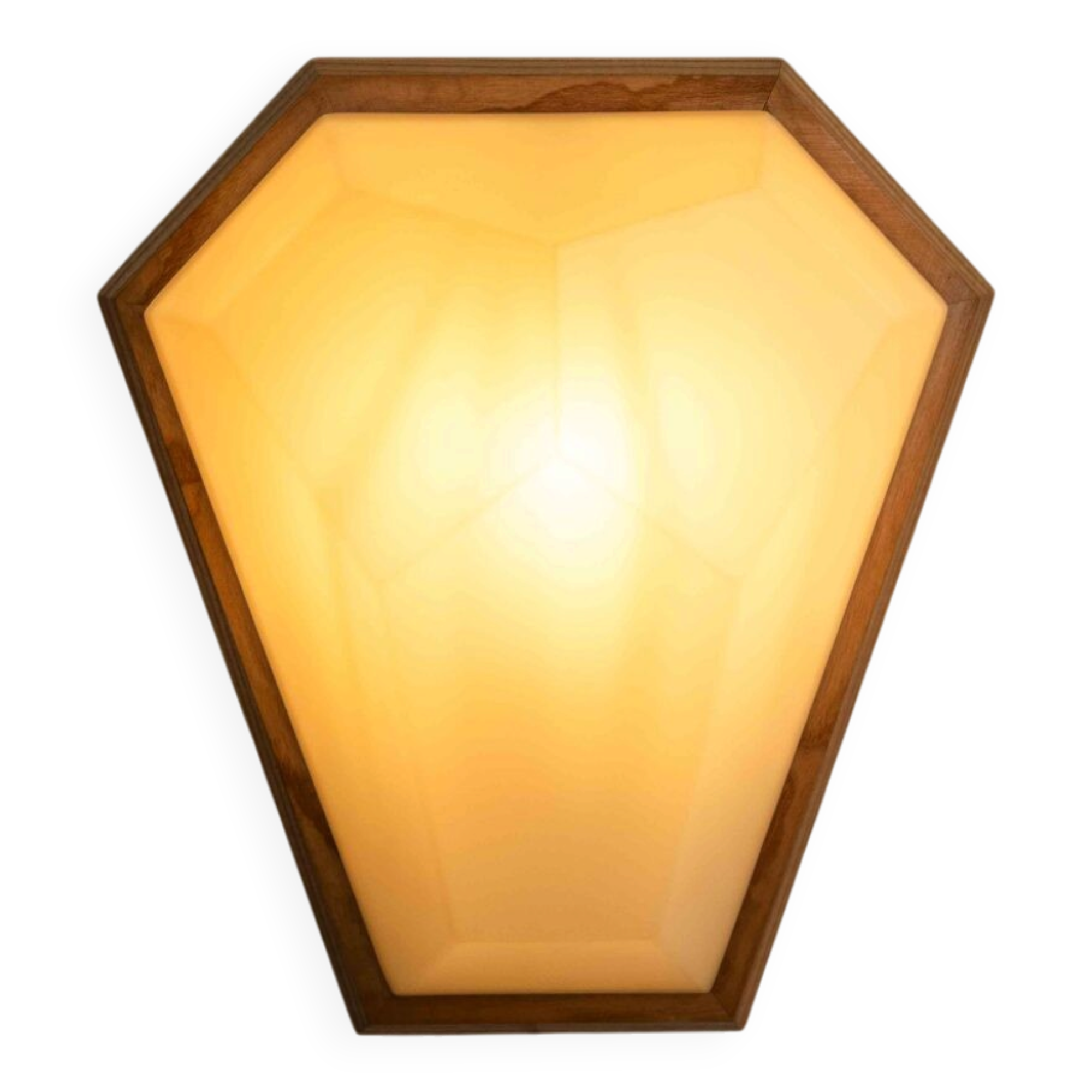 Anthroposophical wall lamp by Rudolf Dörfler