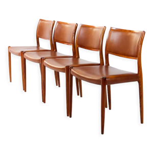 4 chaises modèle 80