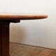 Table danoise en teck extensible, années 1960